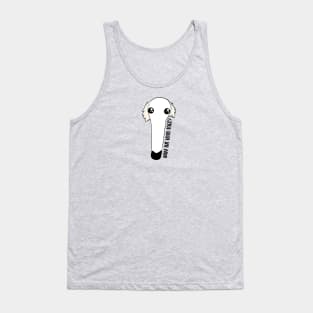 Why the long face?  A cute and funny borzoi dog face Tank Top